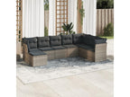 Gray Woven Resin Wicker Outdoor Furniture Set - dlz1766588001382