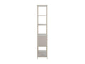 Beige Metal Bookcase