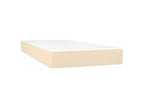 White Fabric Mattress, 90 x 200 cm