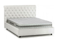 White Leather Mattress, 160 x 190 cm