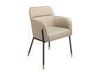 Beige Leather Chair