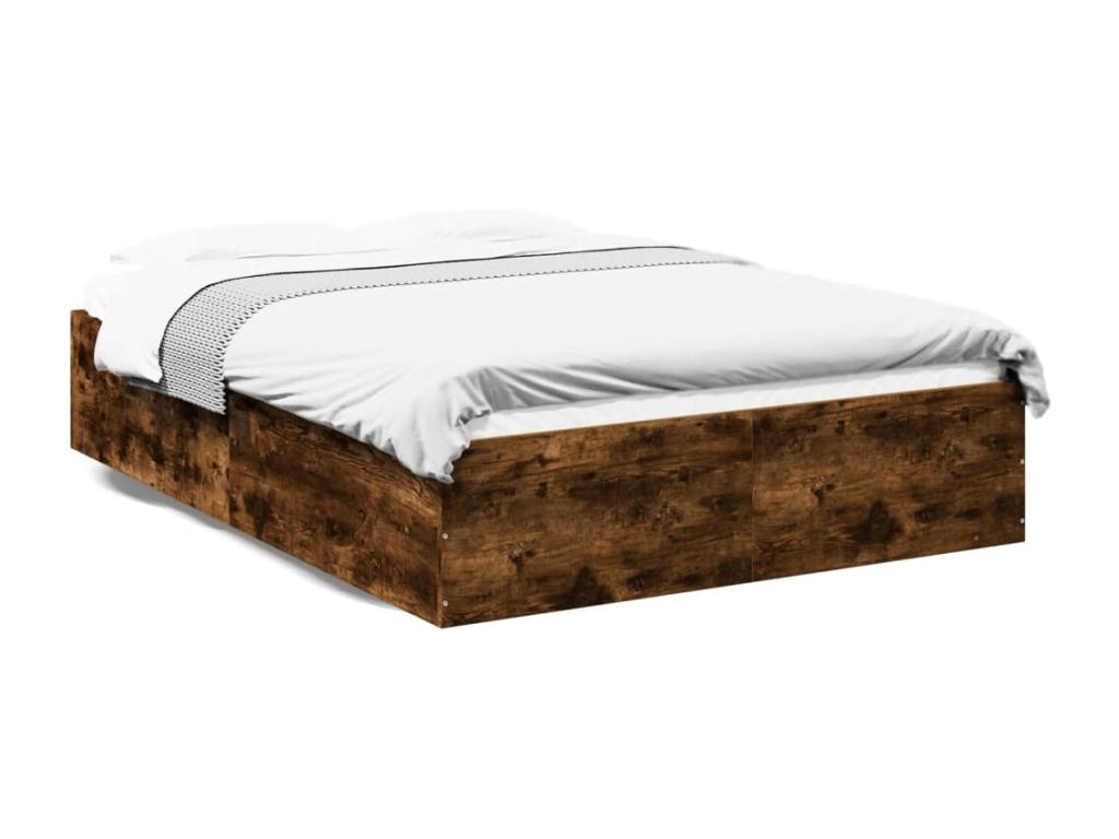 Brown Oak Wood Mattress, 140 x 190 cm