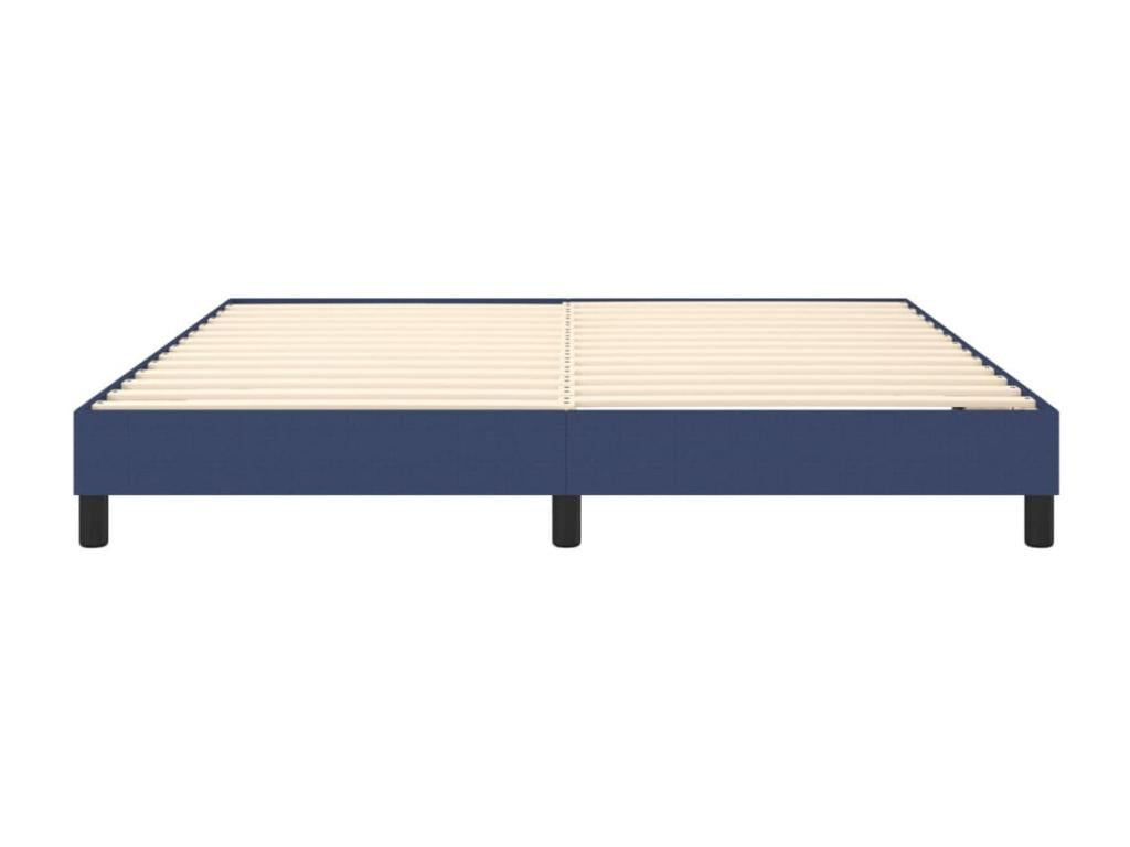 Blue Fabric Bed, 160 x 200 cm