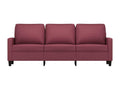 Red Fabric Sofa