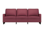 Red Fabric Sofa