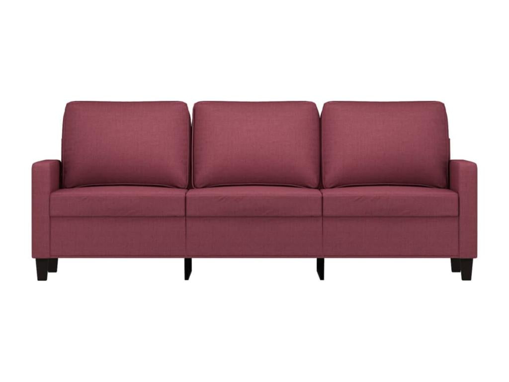 Red Fabric Sofa