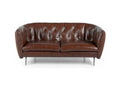 Brown Leather Sofa