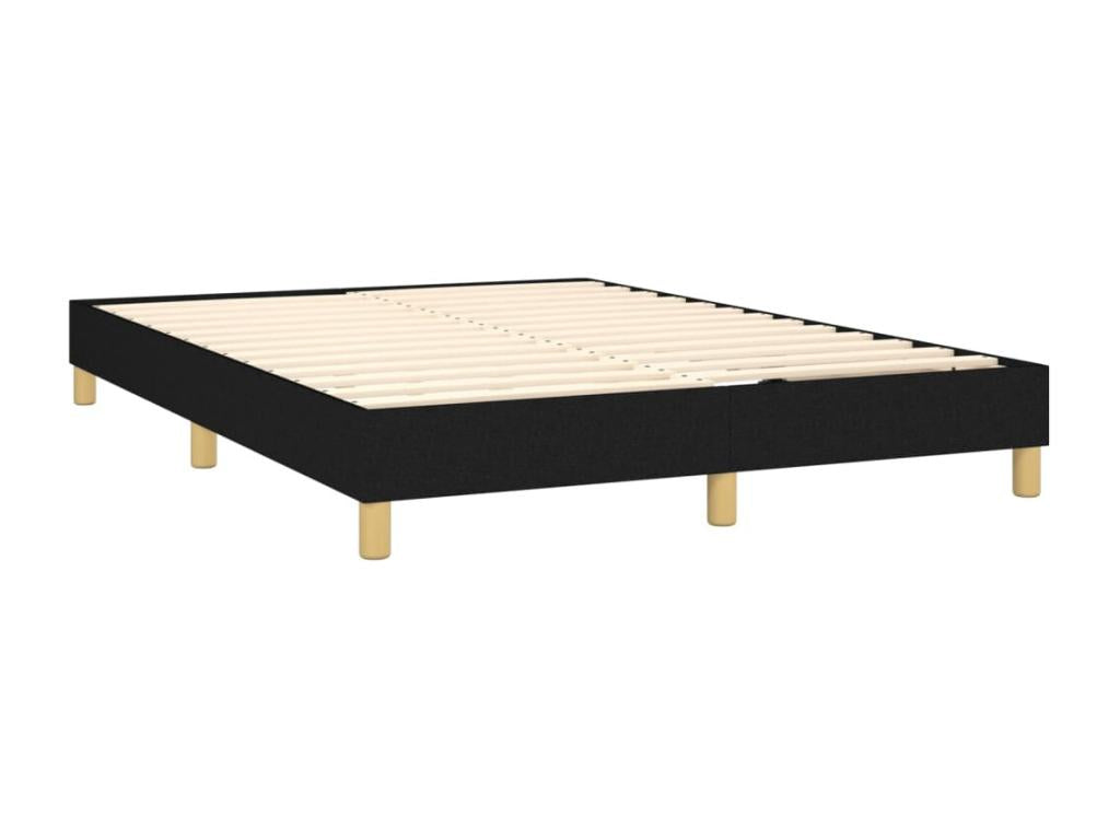 Black Fabric Mattress, 140 x 190 cm