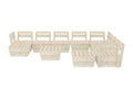Beige Outdoor Furniture Set
