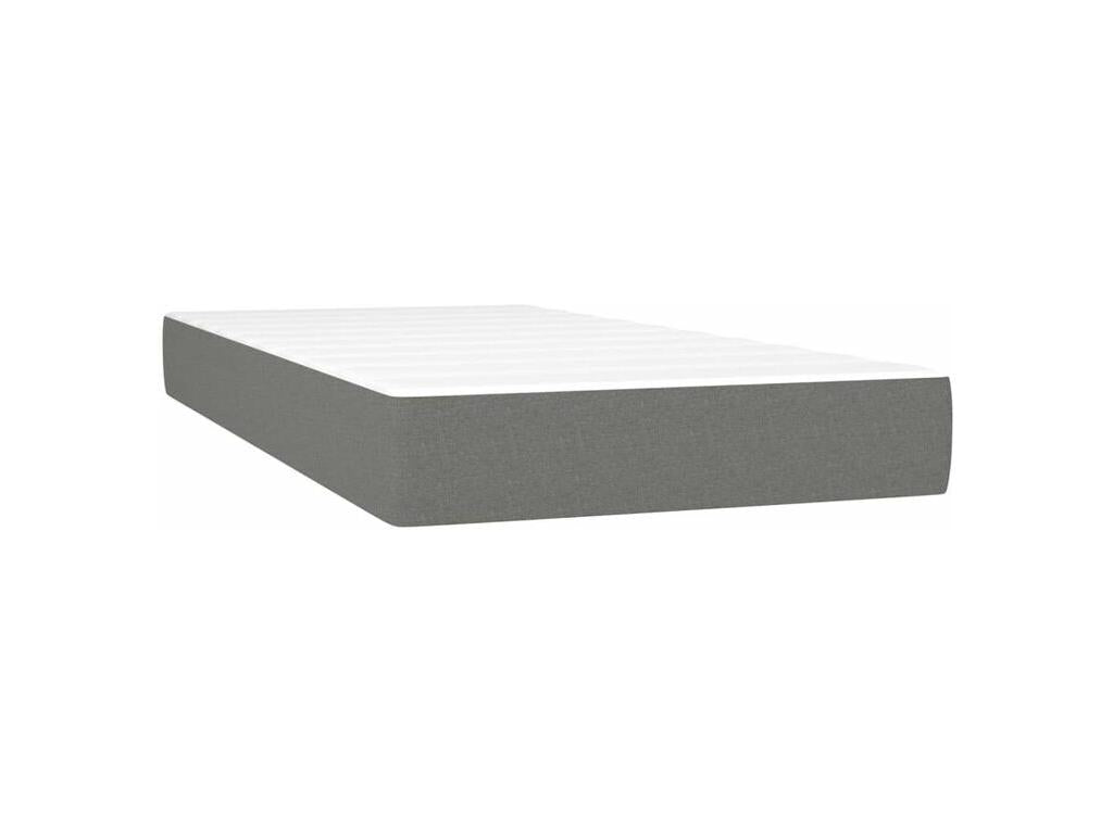 White Fabric Mattress, 90 x 190 cm