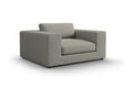 Gray Velvet Sofa, 156 x 122 x 72 cm