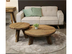Brown Solid Wood Coffee Table