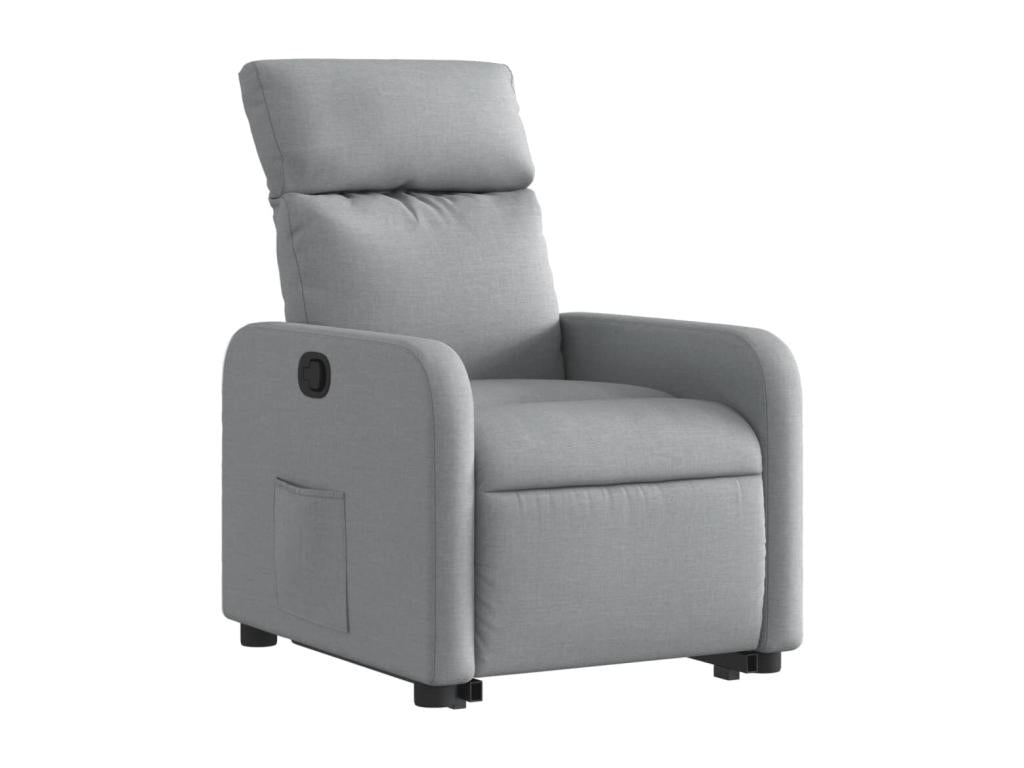 Gray Fabric Accent Chair - dlz1766587540072