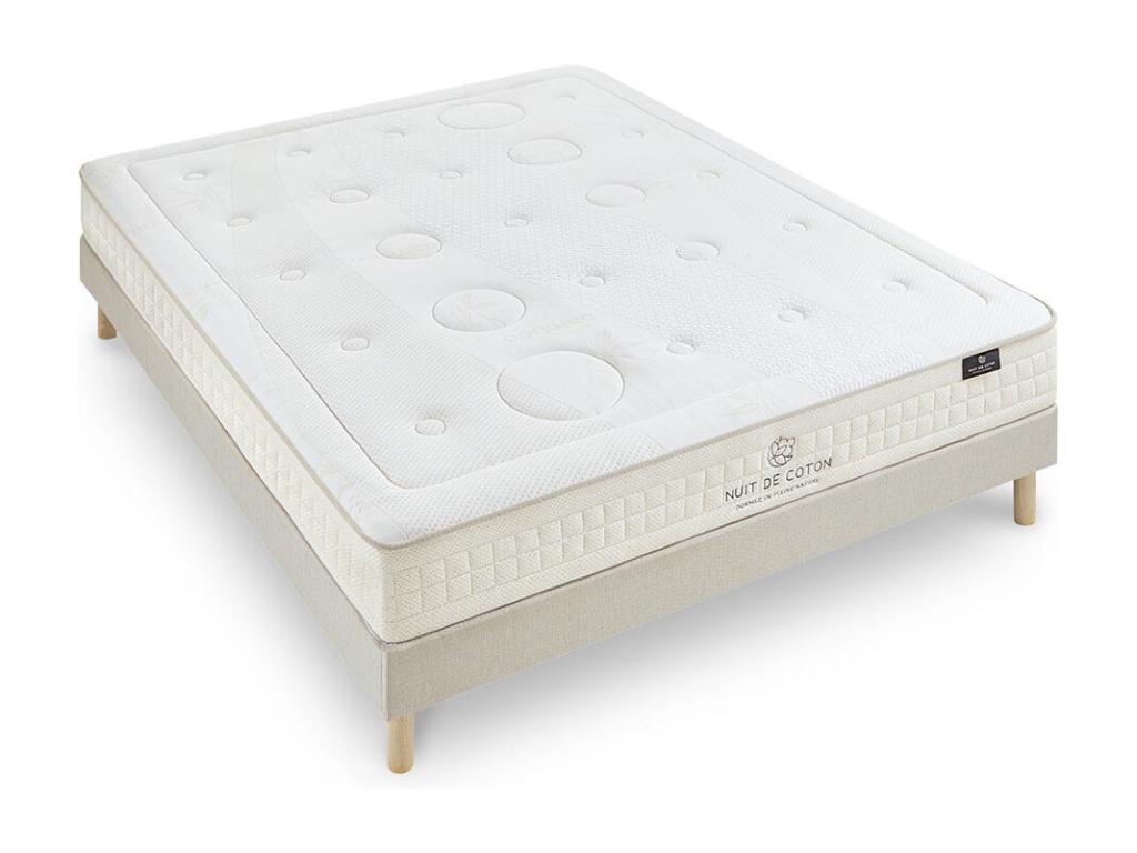 Beige Mattress, 140 x 190 cm
