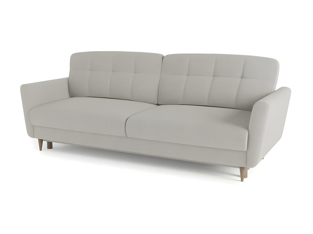 Gray Fabric Sofa Bed, 235 x 98 cm