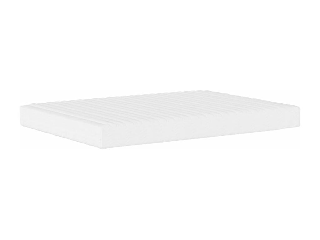 Gray Faux Leather Mattress, 140 x 190 cm