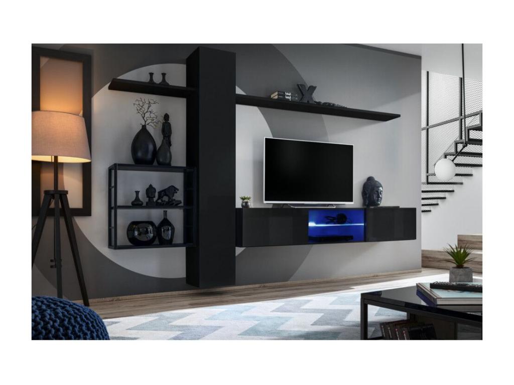 Black TV Stand
