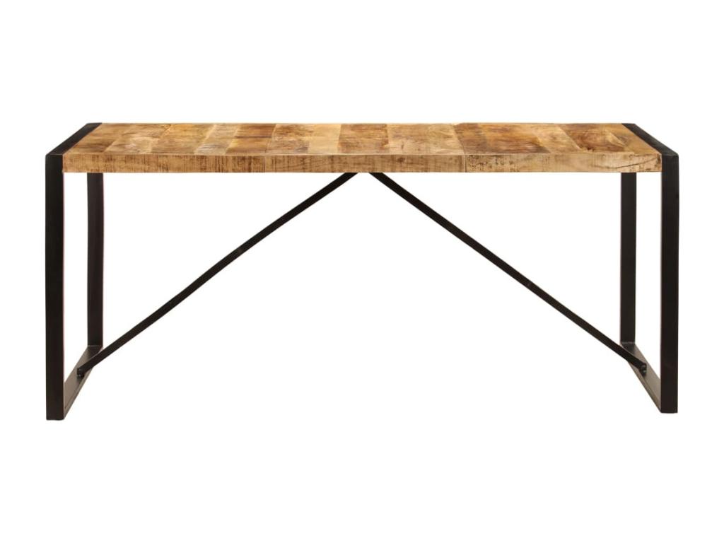Brown Table, 180 x 90 x 75 cm