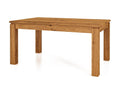 Natural Oak Wood Table, 80 x 130 cm