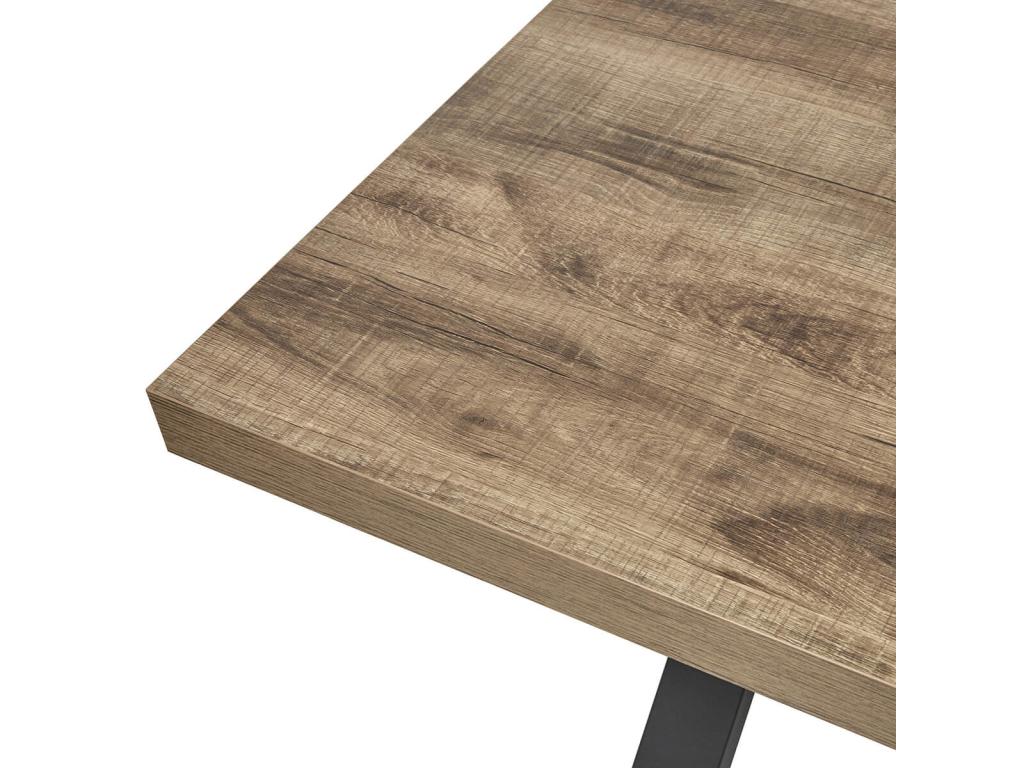 Brown Metal Table