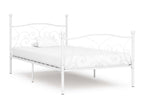 White Metal Bed Frame, 90 x 200 cm