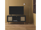 Black TV Stand, 120 x 39 x 56.5 cm