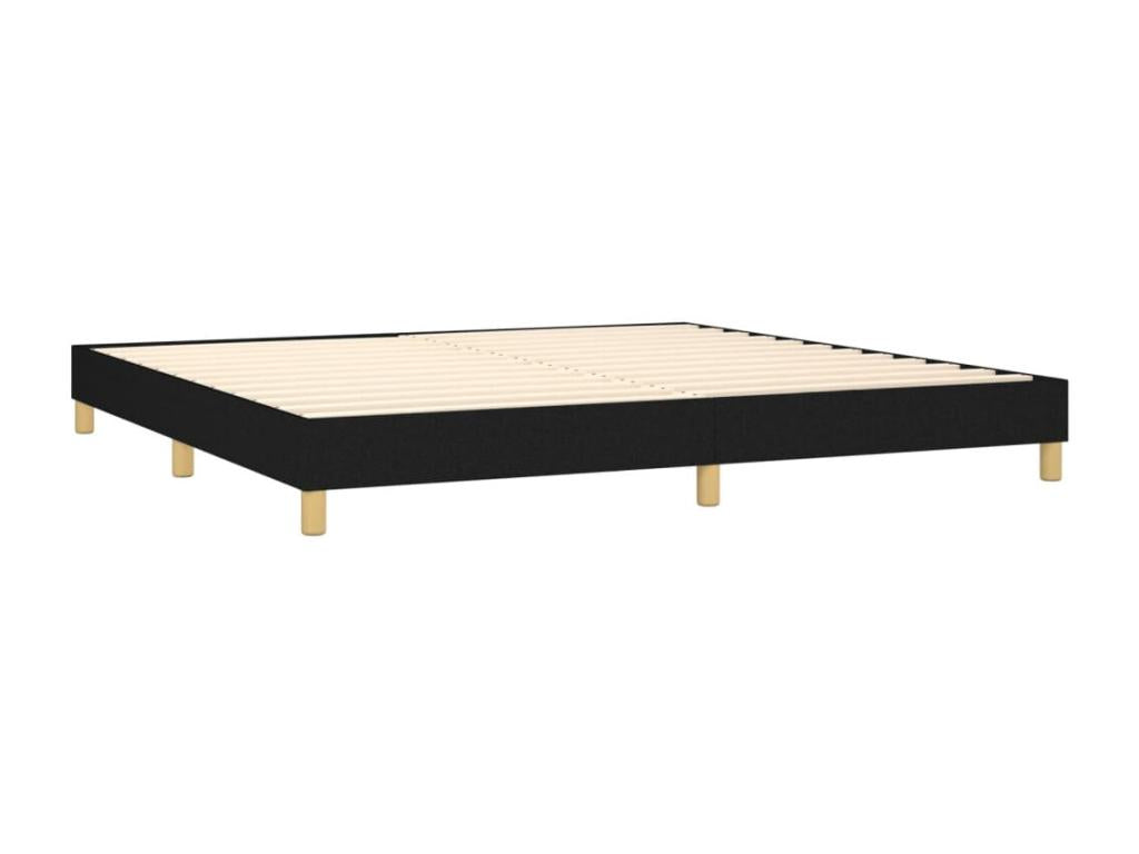 Black Fabric Mattress, 200 x 200 cm