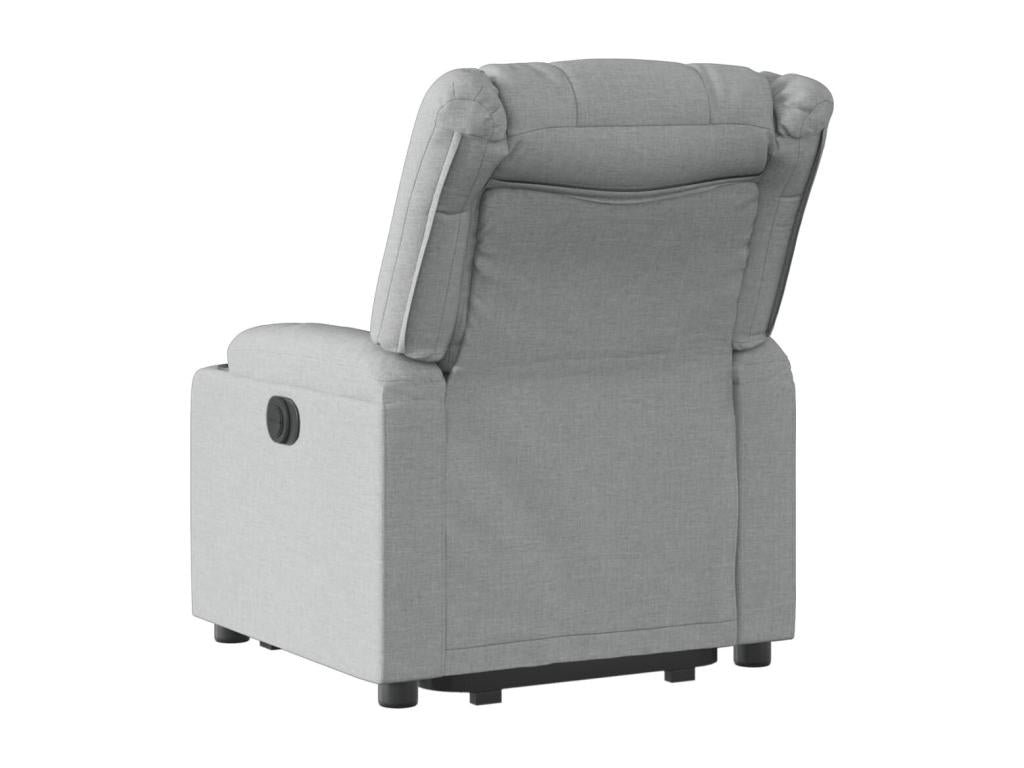 Gray Fabric Accent Chair - dlz1766587451362