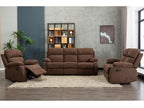Brown Fabric Sofa