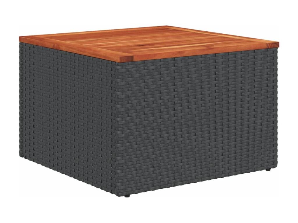 Black Woven Resin Wicker Outdoor Furniture Set - dlz1766587908817