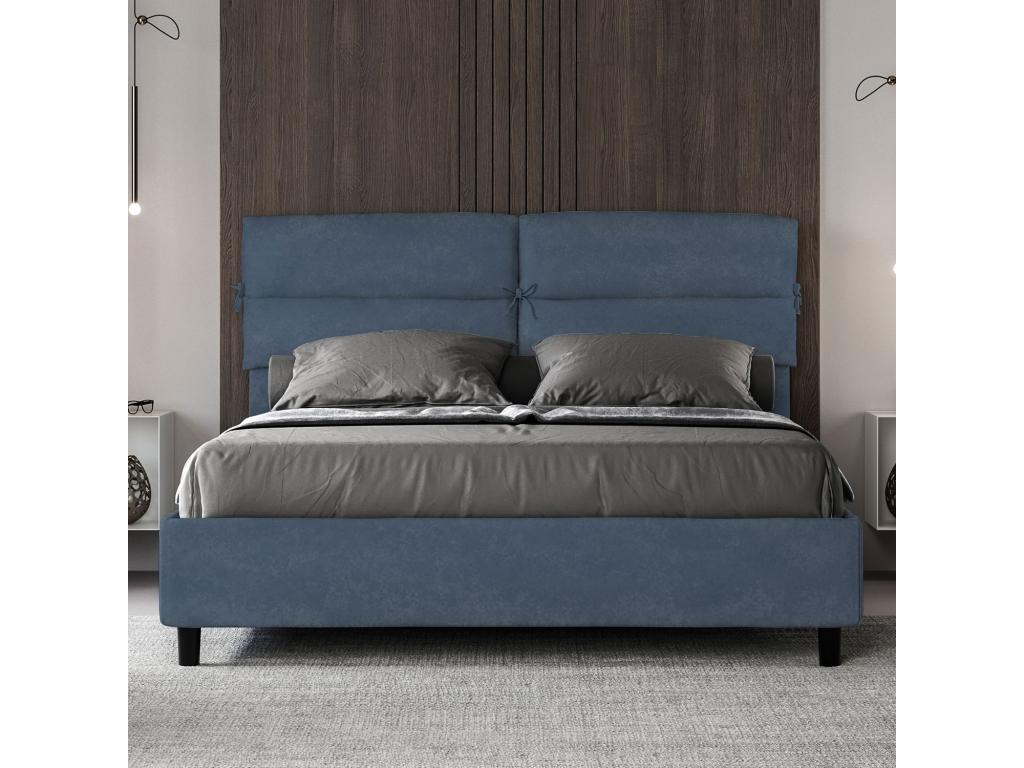Blue Bed, 160 x 190 cm