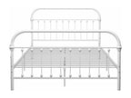 White Metal Bed Frame, 160 x 200 cm