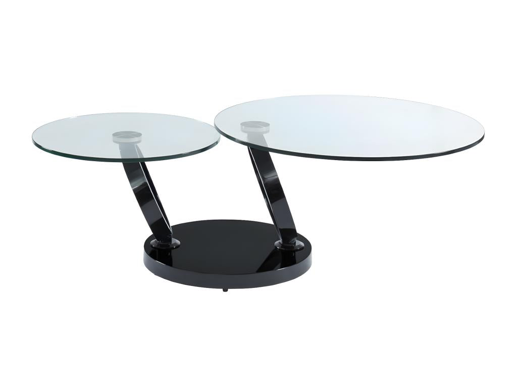 Black Glass Coffee Table