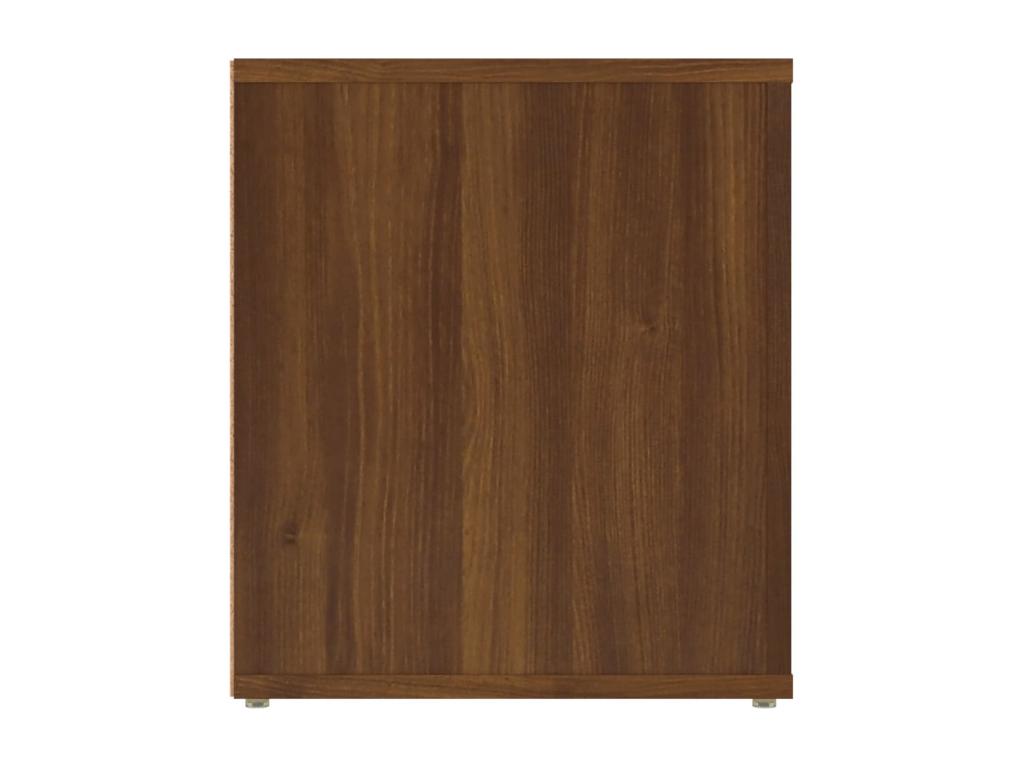 Brown Engineered Wood TV Stand, 100 x 35 x 40 cm