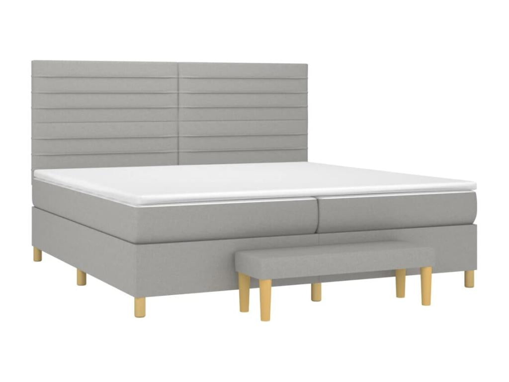 Gray Fabric Mattress, 200 x 200 cm
