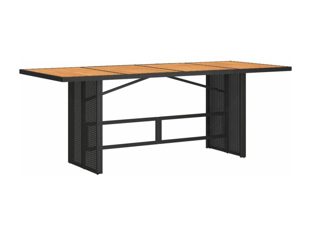 Black Table, 190 x 80 x 74 cm