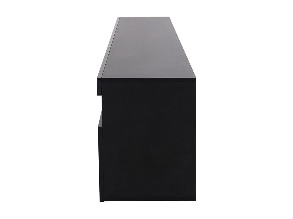 Black TV Stand, 180 x 35 x 45 cm