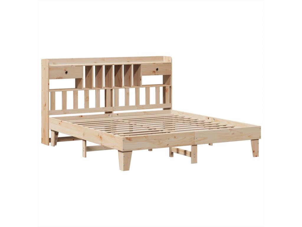 Brown Solid Wood Mattress, 200 x 200 cm